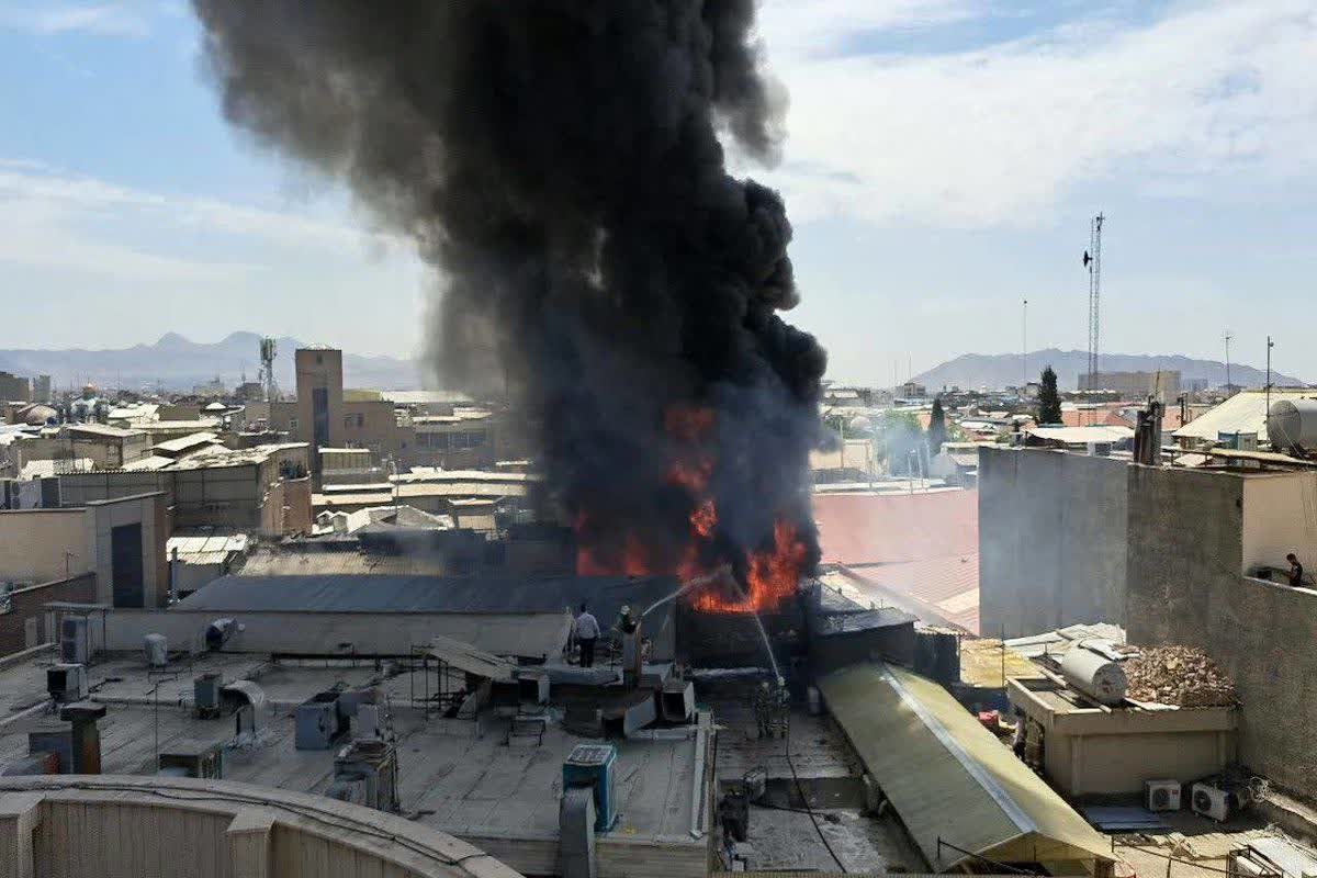 آتش‌سوزی انبار سازمان هواپیمایی کشوری مهار شد