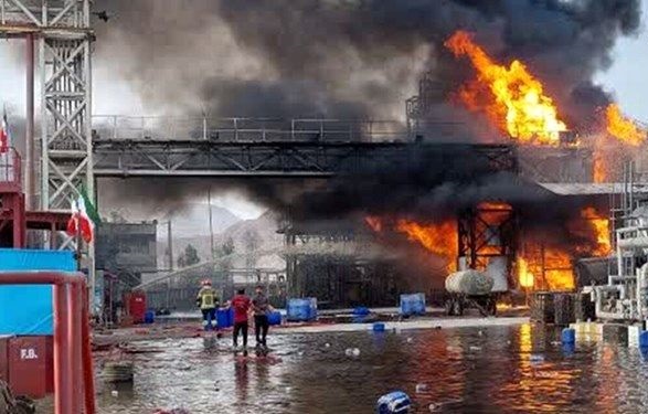 دومین کارگر مصدوم حادثه آتش‌سوزی پالایشگاه نفت بندرعباس درگذشت