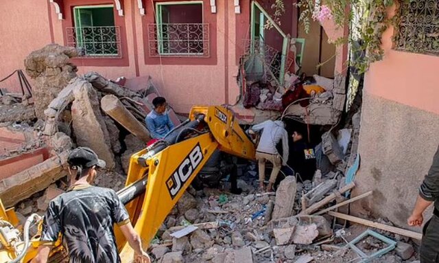 زلزله در مراکش؛ مجموع جان‌باختگان و زخمی‌ها از ۵۵۳۰ تن گذشت