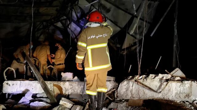آتش‌سوزی در خوابگاهی در عراق جان ۱۴ نفر را گرفت