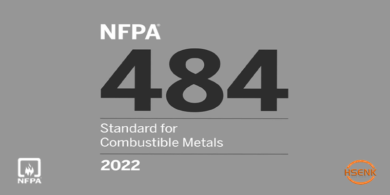 NFPA 484 Standard for Combustible Metals