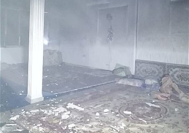 آتش سوزی منزل مسکونی در جوادیه