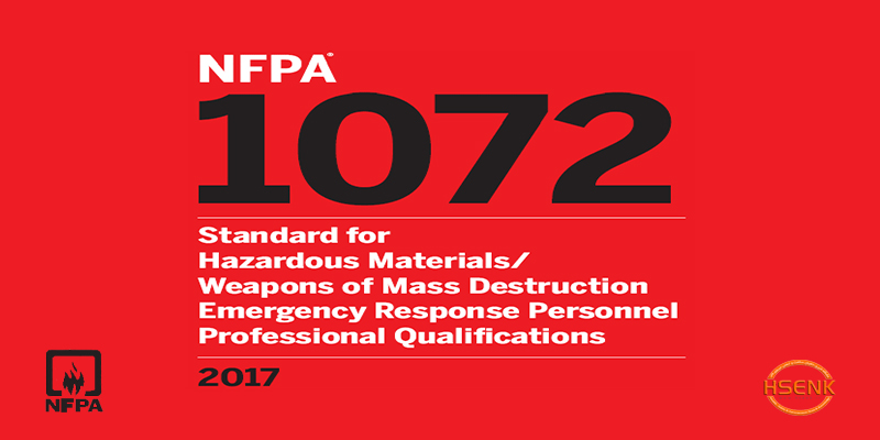 NFPA 1072 Standard for Hazardous Materials/Weapons of Mass Destruction Emergency Response Personnel Professional Qualifications