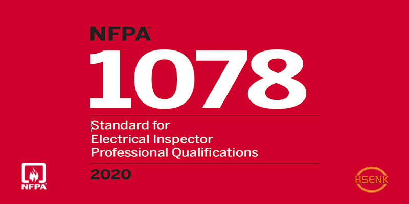 NFPA 1078 Standard for Electrical Inspector Professional Qualifications