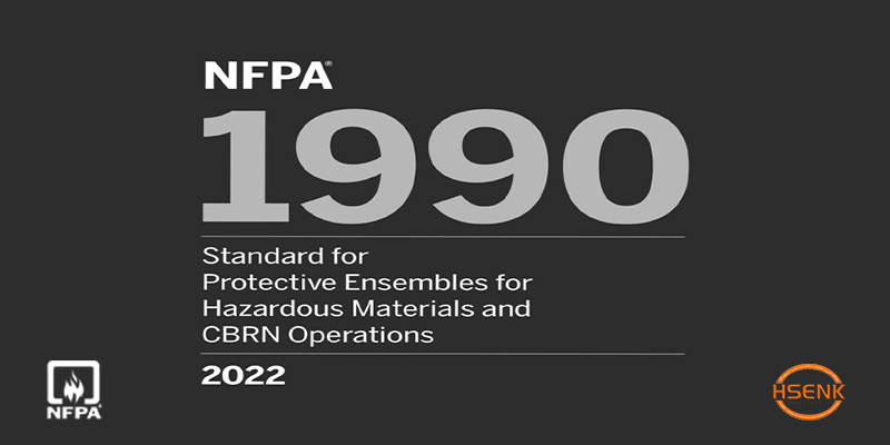 NFPA 1990 Standard for Protective Ensembles for Hazardous Materials and CBRN Operations