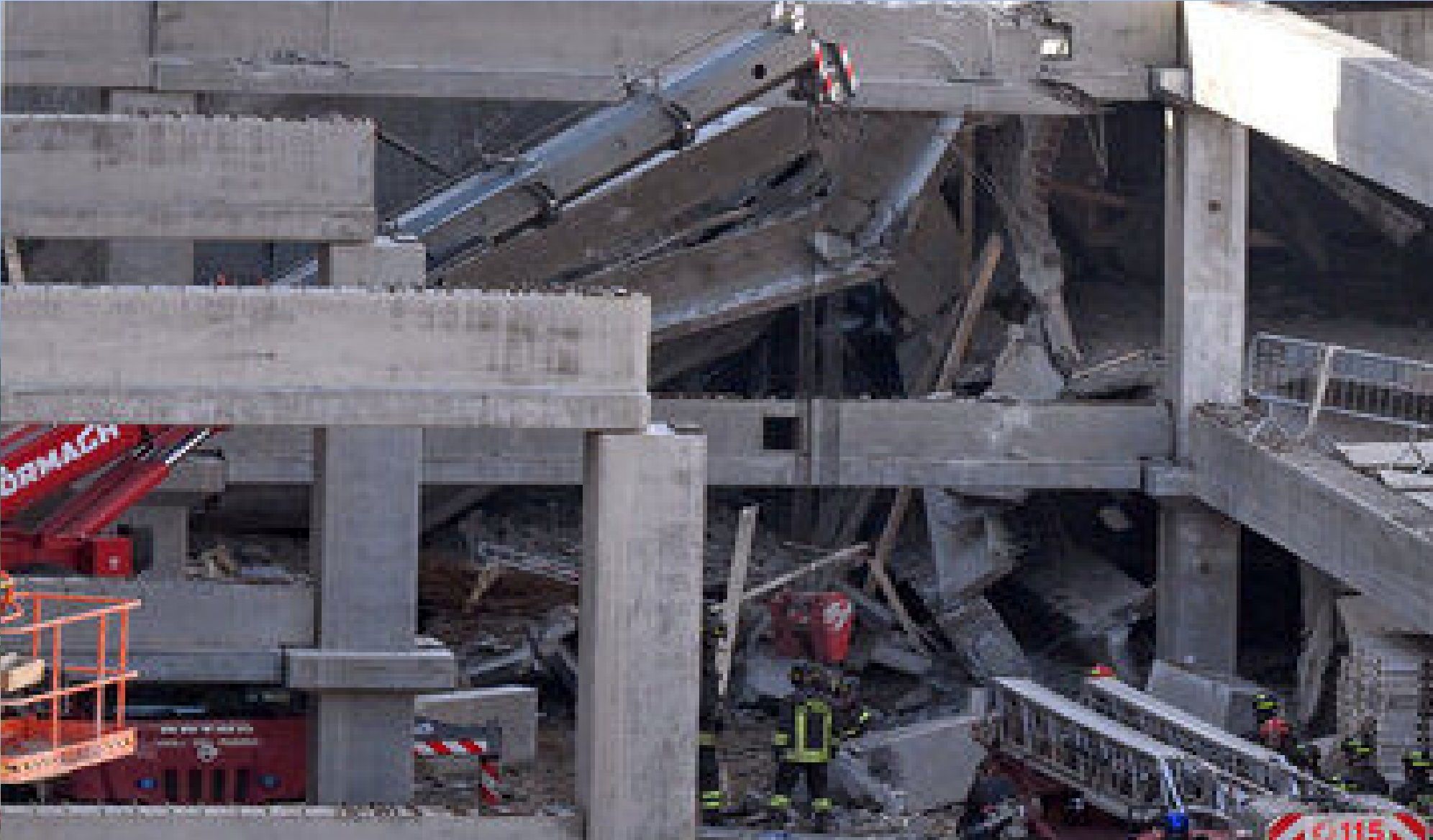 🎥 ۳ کشته و ۲ مفقود در حادثه فروریختن ساختمان در فلورانس ایتالیا