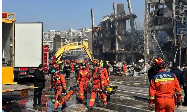انفجار در رستورانی در چین ۲۸ کشته و زخمی برجای گذاشت