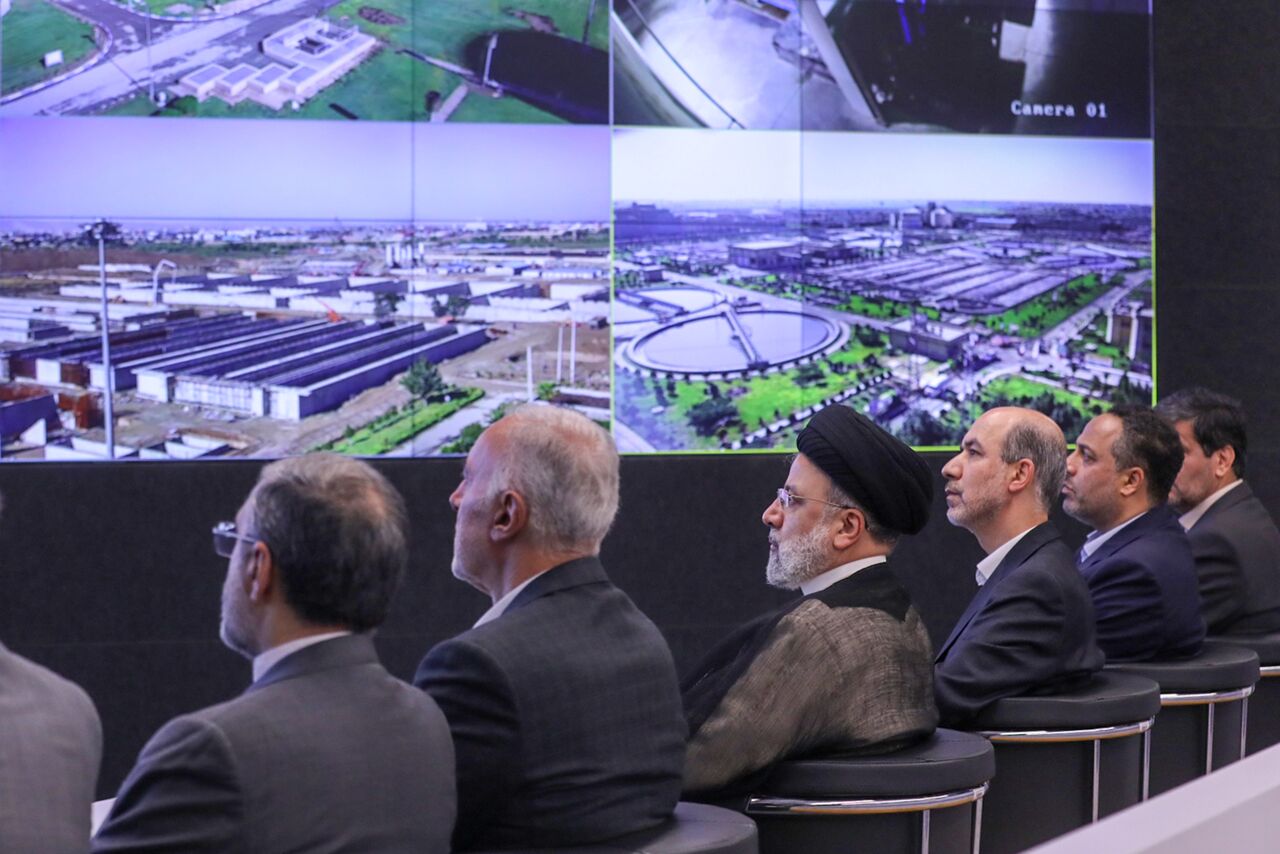 🎥 بهره‌برداری از پروژه‌های آب و فاضلاب تهران با حضور رئیس‌جمهور