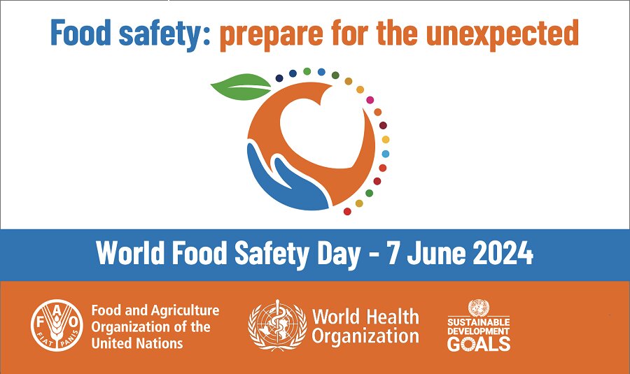 روز جهانی ایمنی غذا 2024 - World Food Safety Day 2024 - prepare for the unexpected