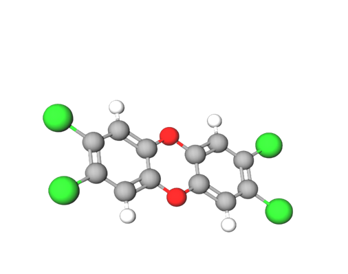 دیوکسین tetracholorodibenzo-p- -2،3،7،8 یا (TCDD)
