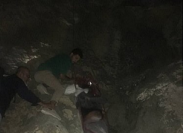 عملیات ۸ ساعته آتش‌نشانان کوهستان برای نجات ۲ تن از بندعیش