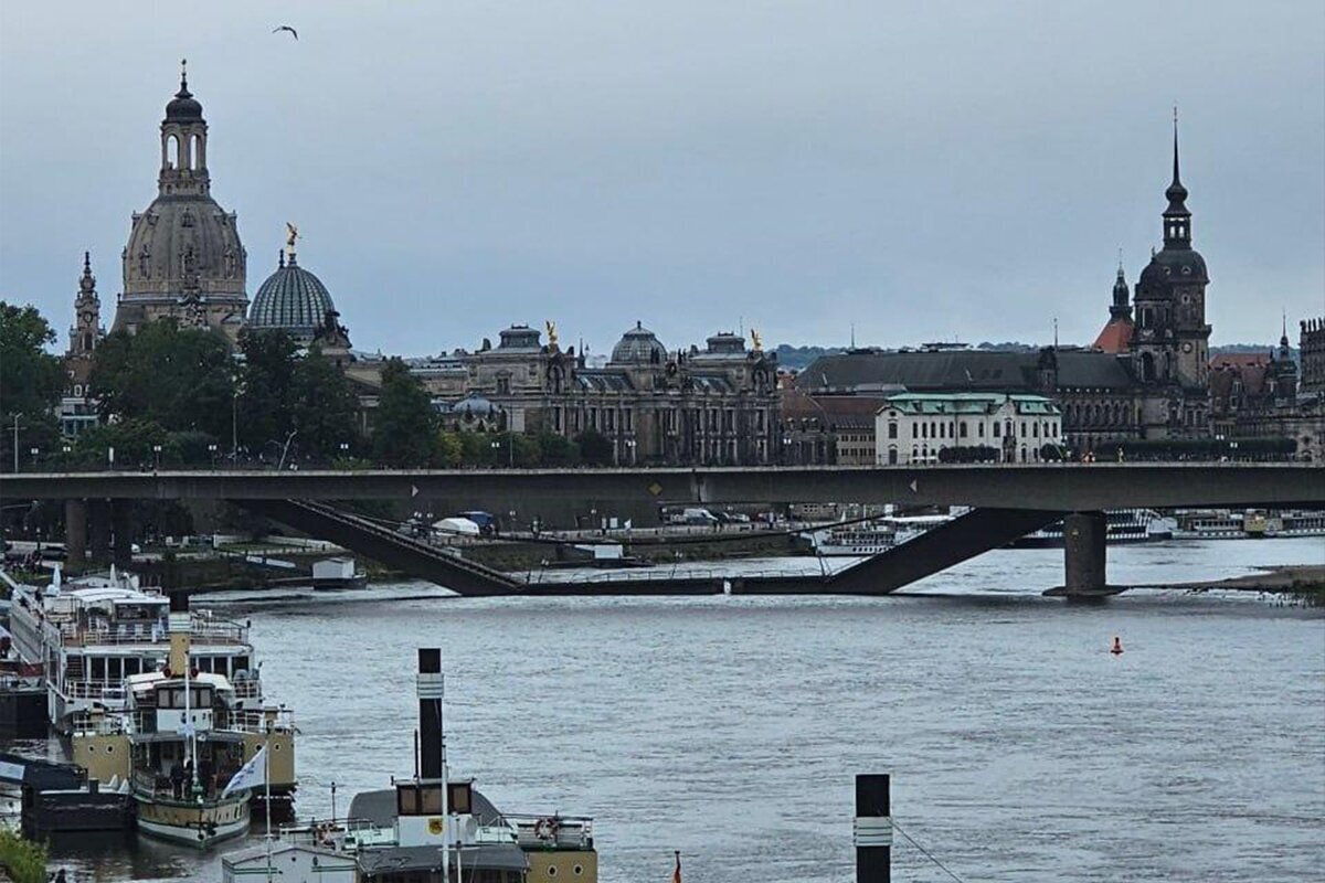 🎥 ویدئو/فرو ریختن پل در آلمان