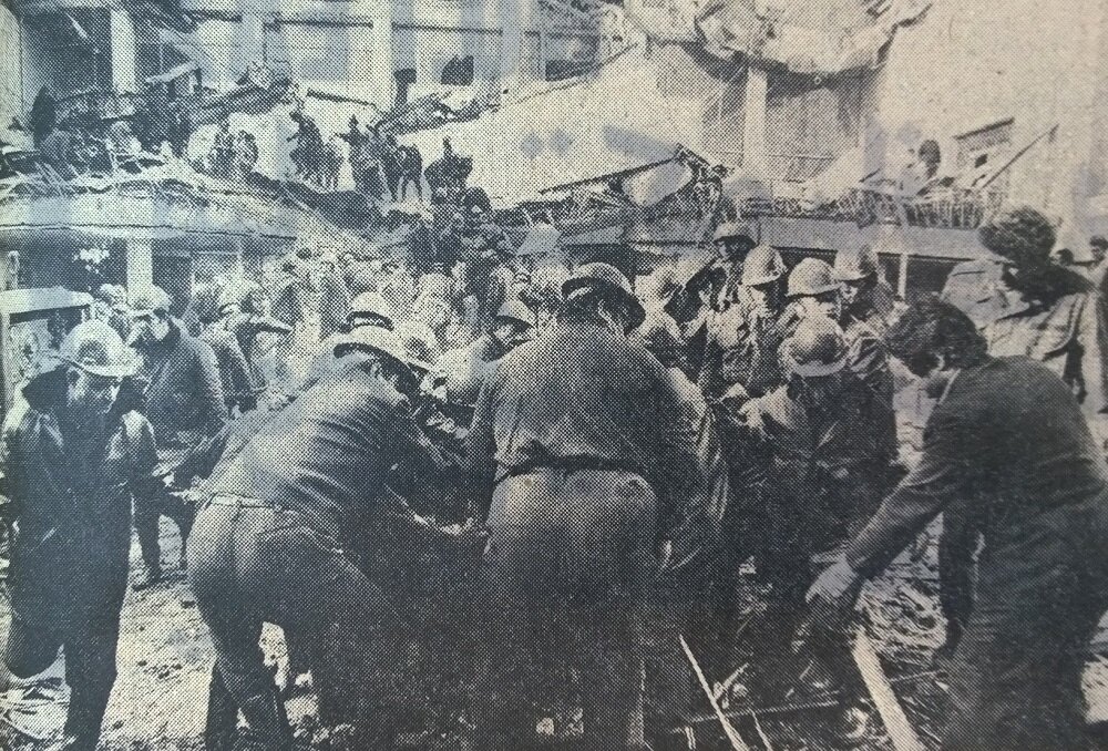 ریزش سقف فرودگاه مهرآباد (۱۳۵۳)