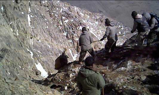 سقوط هواپیمای ایلیوشین ایل-۷۶ سپاه در ارتفاعات استان کرمان (۱۳۸۱)