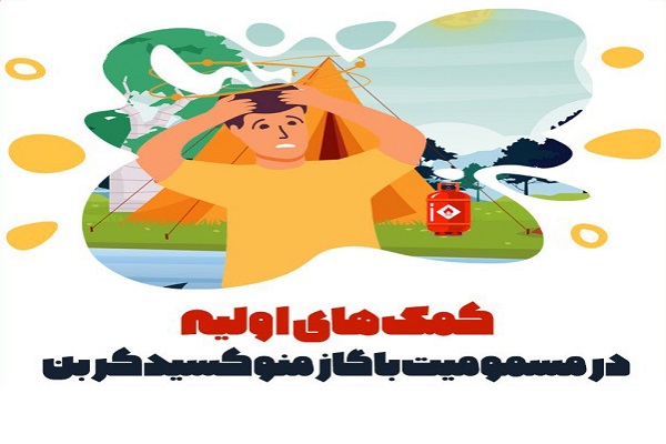 اینفوگرافیک/ کمک های اولیه در مسمومیت با گاز مونوکسید کربن