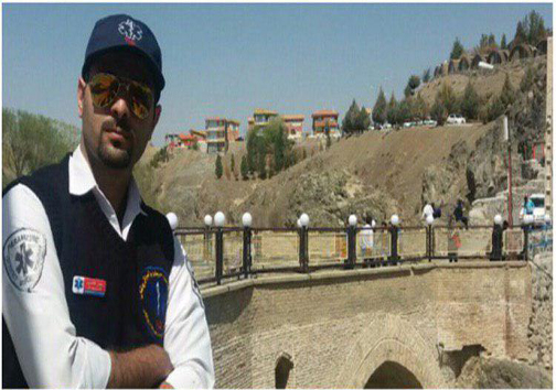 تصویر شهید راه خدمت رسول طاهری