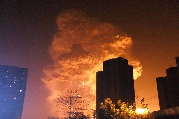 انفجارهای ۲۰۱۵ تیانجین در چین (۲۰۱۵)