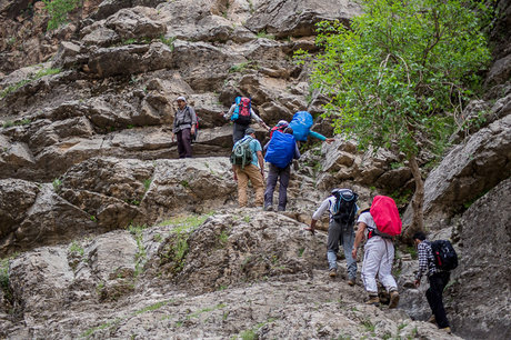 نجات دو کوهنورد در ارتفاعات قله دماوند