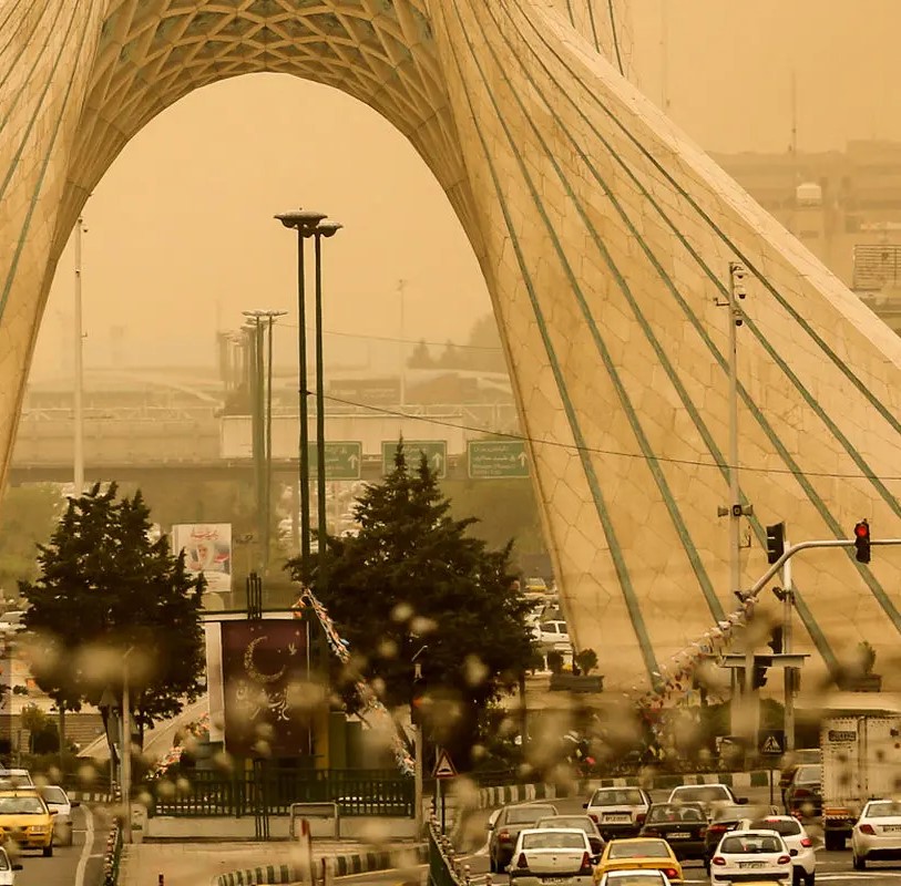 هوای تهران در آستانه آلودگی
